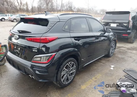 2022 Hyundai Kona N Line from USA, damaged, VIN KM8K3CA36NU910645